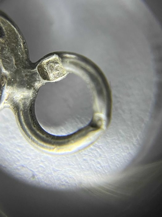 Pulseira em prata antiga trabalhada e com pedras azuis