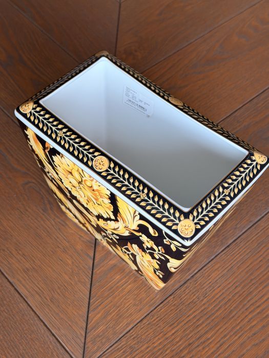 Versace Rosenthal Vanity 18 cm – oryginalny wazon, stan idealny