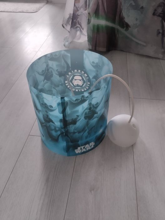 Star Wars lampa + firanka