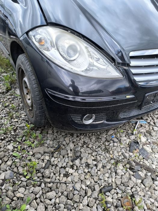 Kompletny przód Mercedes a klasa w169 maska błotnik zderzak lampy pas przedni