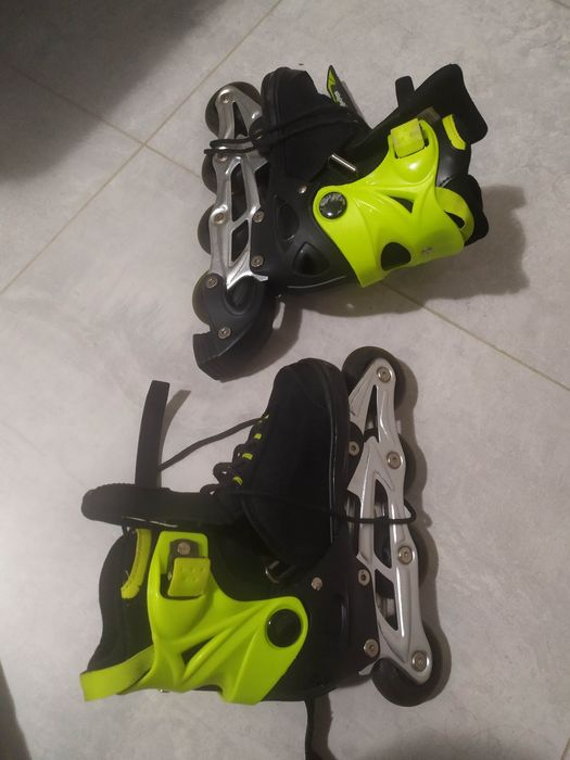 Łyżworolki regulowane firmy Allright model super skate rozmiar S(33-36