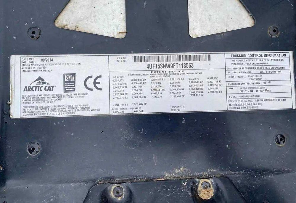 Продам Arctic cat XF 2015