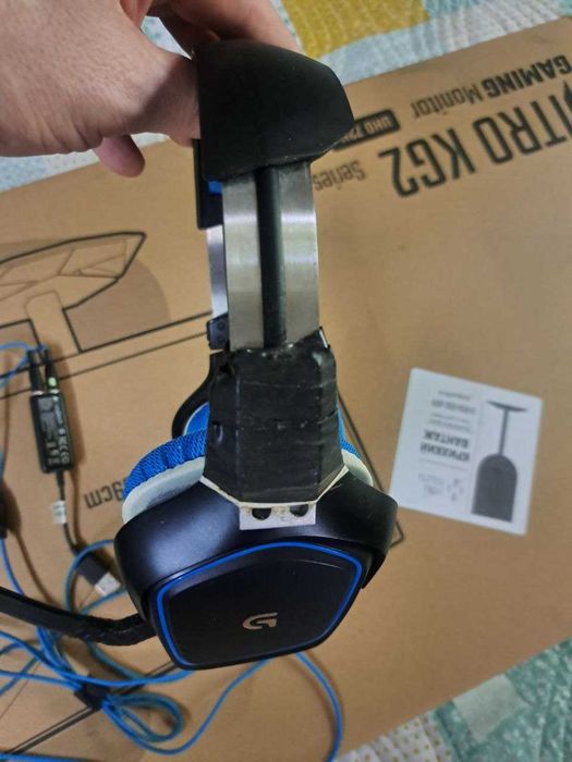 Наушники Logitech G430 (Под восстановление / На запчасти)