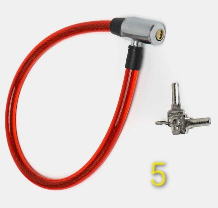 Мото вело замок протиугінний надійний для самокатів, велосипедів