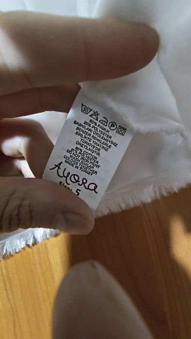 Сукня, святкова, біла, сніжинка