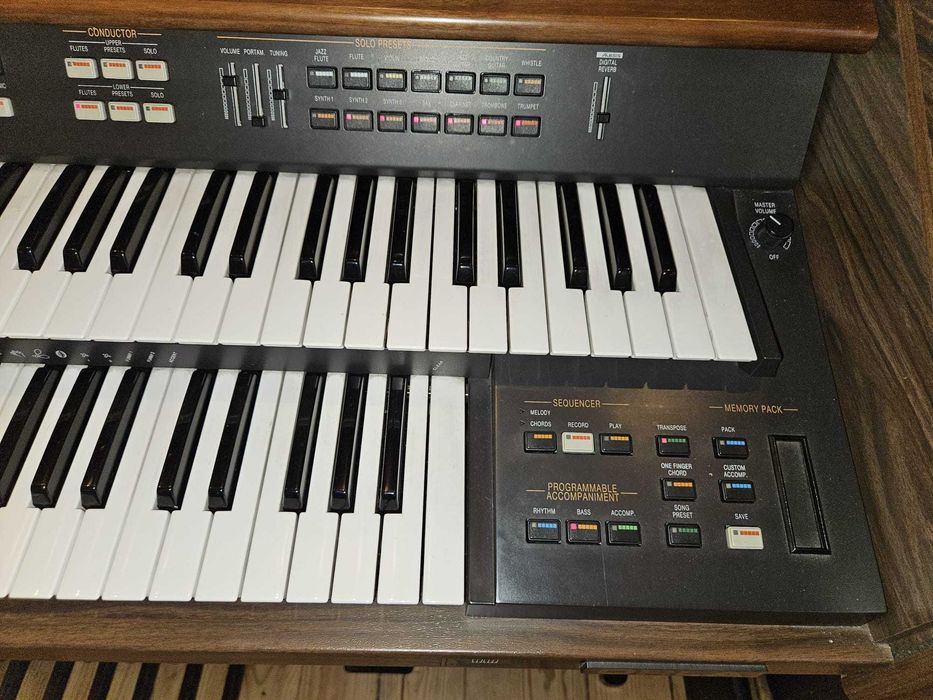 Orgão 2 teclados Elka