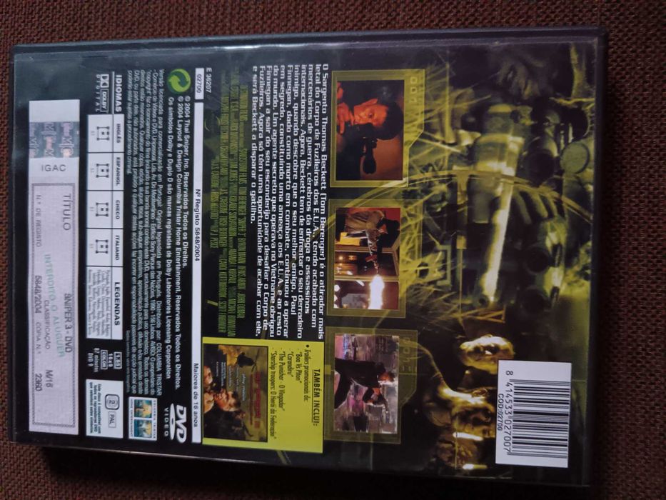 filme dvd original - sniper - 3