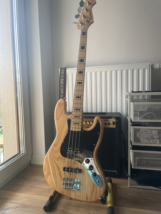 Gitara basowa Harley Benton JB-75MN Vintage Series