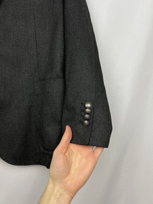 Linea Sartoriale Wool Cashmere Blazer піджак вовна кашемір сірий