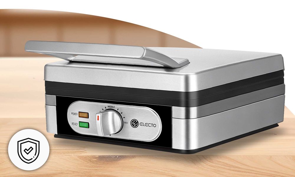 MOCNA gofrownica 2000W - Duża XXL z regulacją temperatury OKAZJA