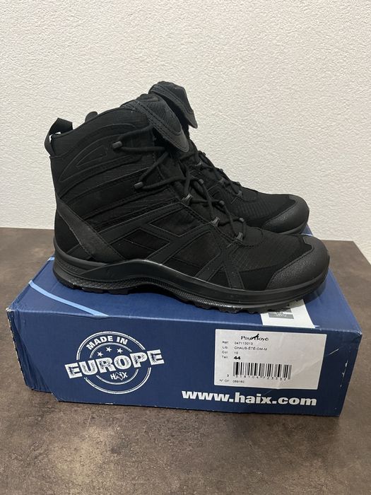 Botas Haix Boack Eagle Athletic 2.1 T Mid Black PBT - Nova c/ etiqueta