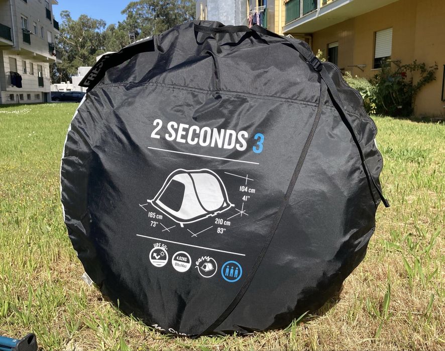 Pack  Quechua - Tenda Fresh & Black + Extras