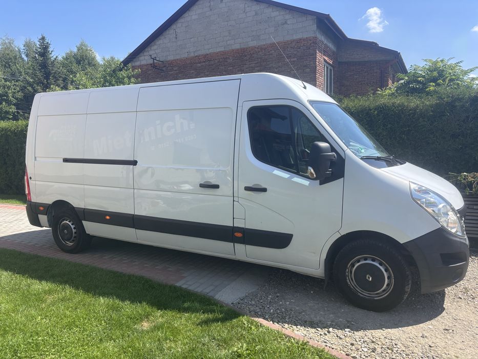 Usługi transportowe z kierowcą busem master l3h2, przeprowadzki