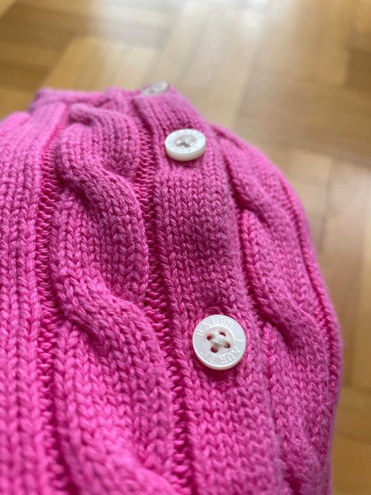 Sweterek Ralph Lauren 3m Kardigan sweter rozm.62 dziewczynka