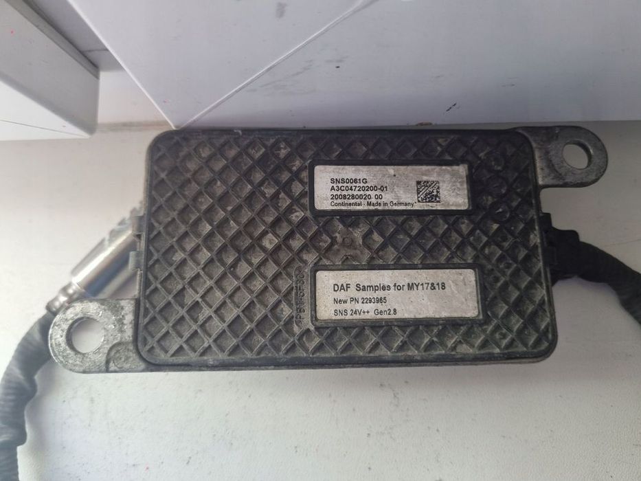 czujnik spalin nox przed katalizatorem daf xf cf 106 euro 6 lift 2293965