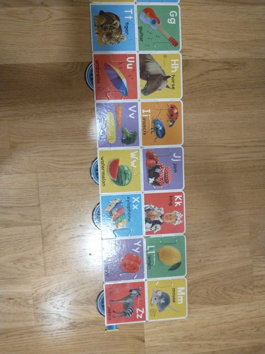 Puzzle pociąg angielski