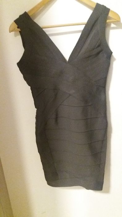 Sukienka bandażowa 36 szara Tiffi