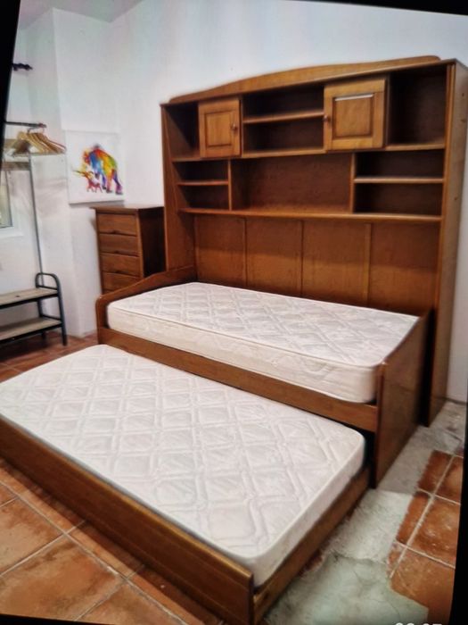 Camas colchoes e mobilias