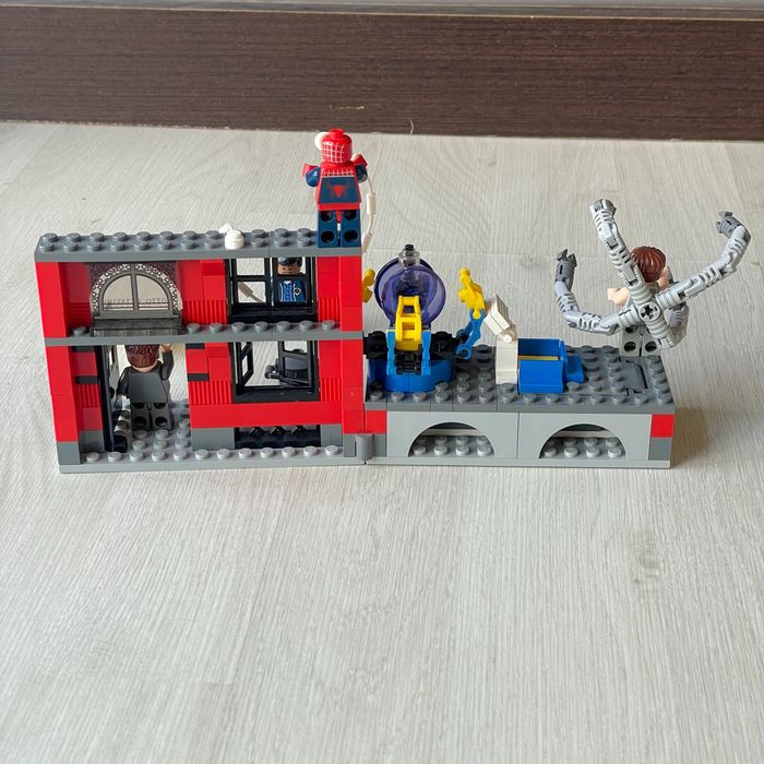 Lego Spider-Man 4857 Completo 2004 Doc Ock’s Fusion Lab