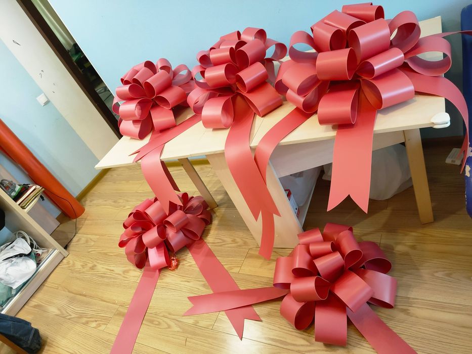 Бант на автомобіль, бант на великий подарунок, подарунковий бантик