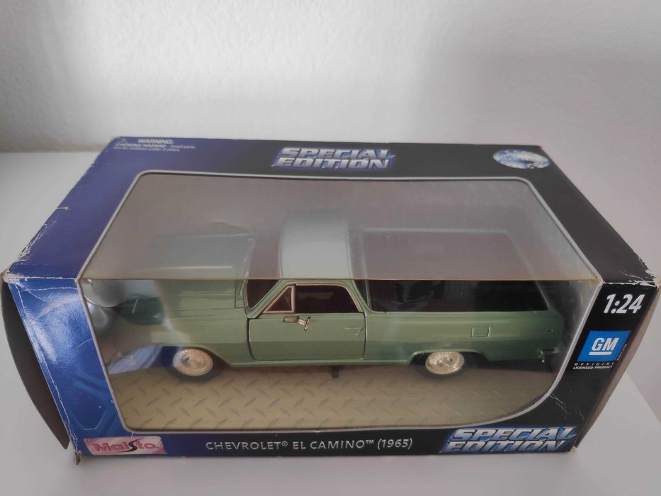 chevrolet el camino de 1965 escala 1:24