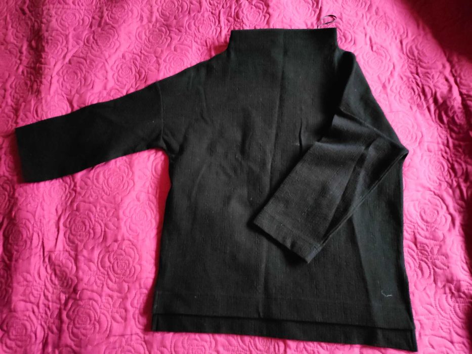 Czarna elegancka bluzka