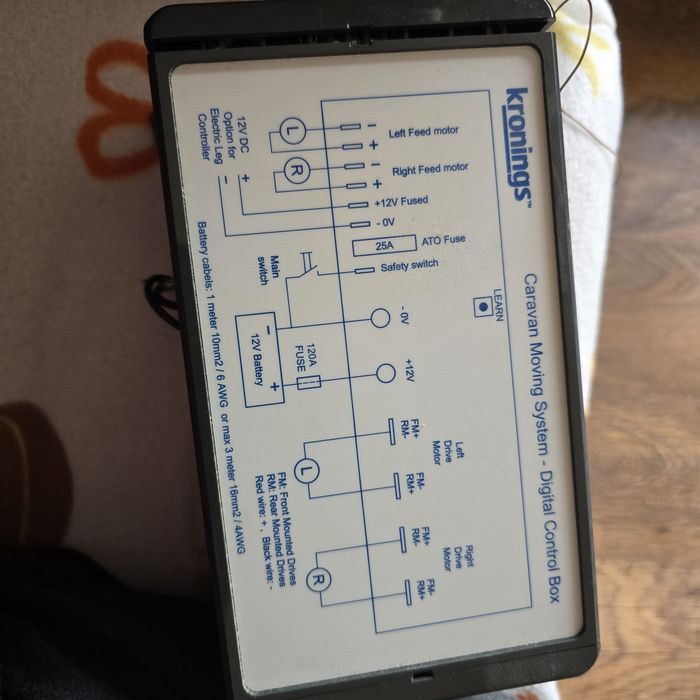 Kronings centralka do movera caravan moving system central box