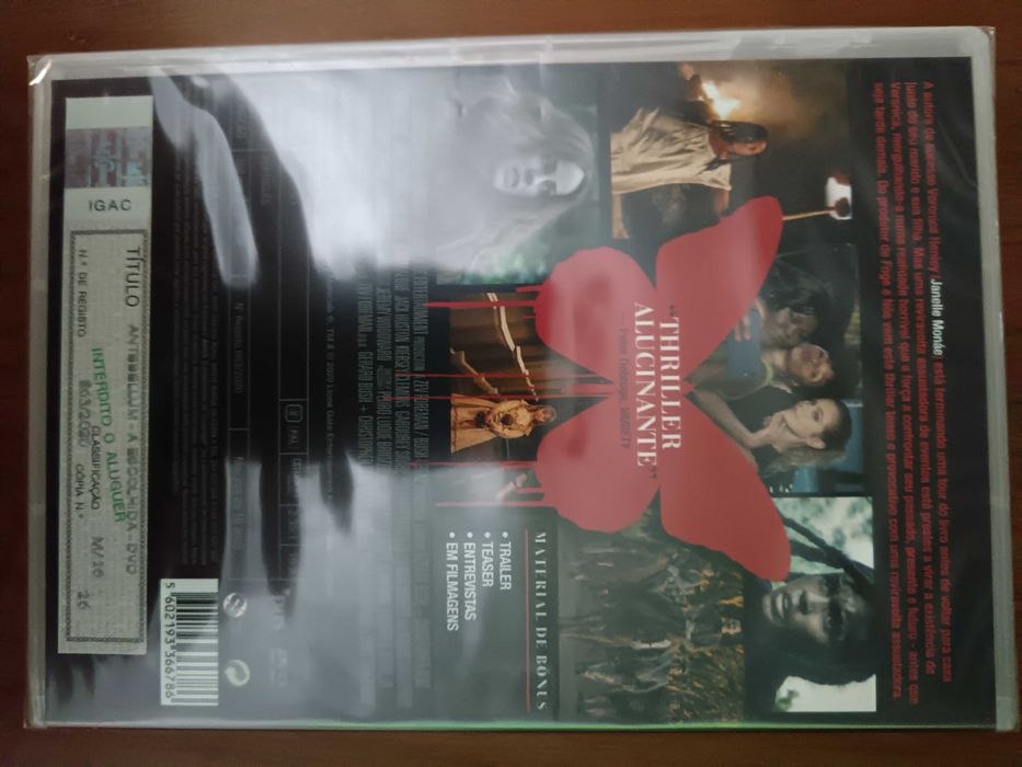 filme dvd original antebellum a escolhida - selado