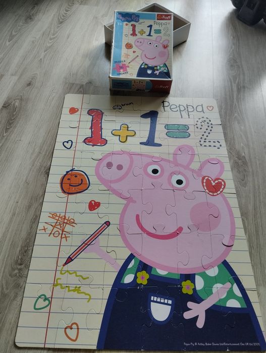 Puzzle gigant świnka Peppa