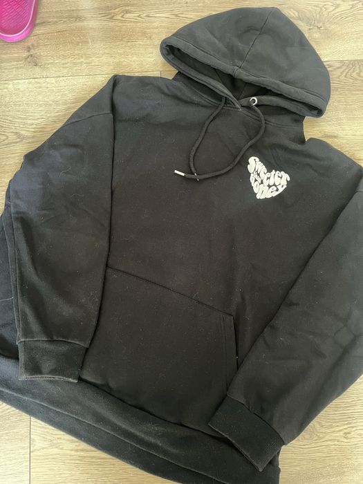 Bluza  czarna z nadrukiem