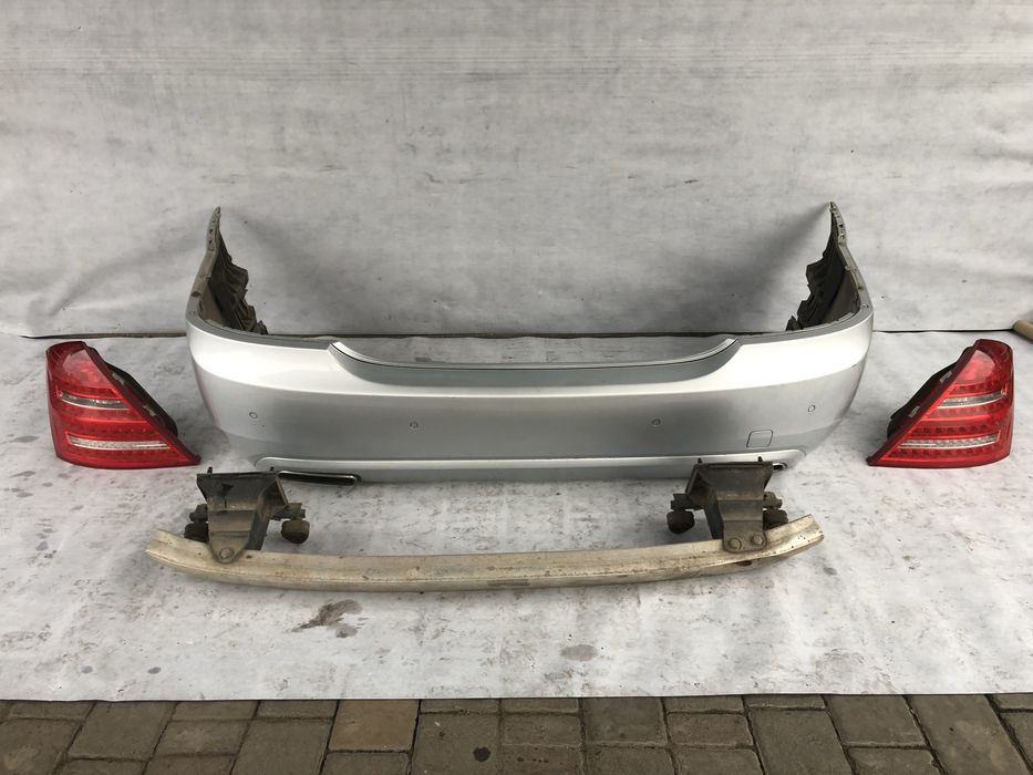 Бампер Mercedes w221 s class задній рестайлінг в наявності