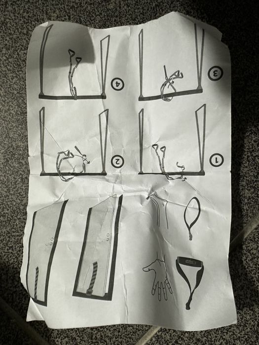 Conjunto de elásticos para musculação - Novo