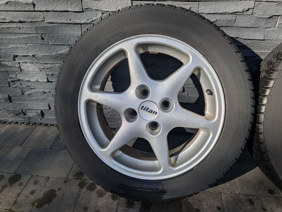 Alufelgi 15 4x100 6J ET38 70,4mm