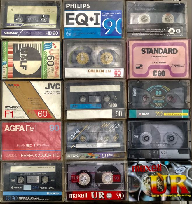 Кассеты с зарубежной музыкой