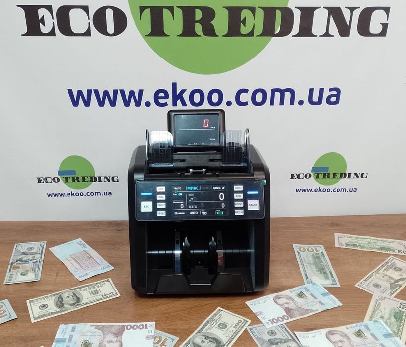 Счётчики денег сортировщик банкнот с Микс валют Hard 931 Гарантия 2г