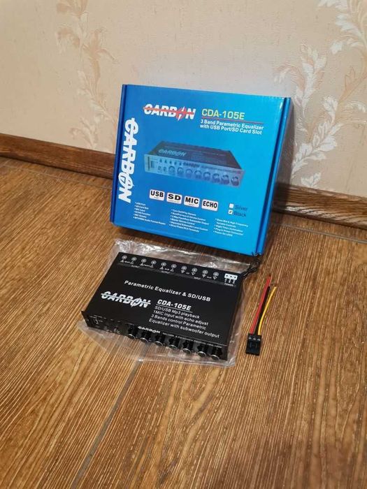 Эквалайзер усилитель предварительный Carbon SDA-105E