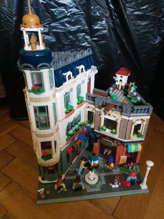 11371 Ulica handlowa klocki LEPIN