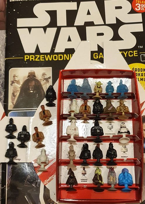 Star Wars figurki Steekez- brak 4 do kompletu, ale 7szt powtórzonych
