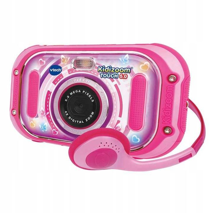 Aparat cyfrowy dla dzieci V-Tech VTech Kidizoom Touch 5.0 różowy