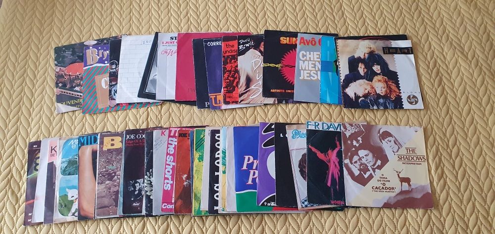 Lote de Discos de Vinil antigo