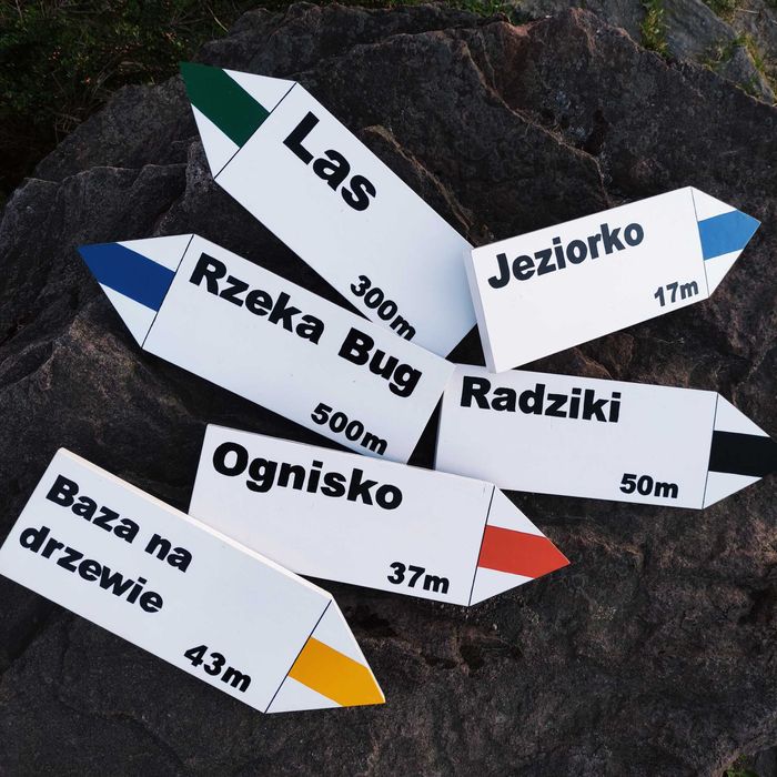 Drogowskazy górskie/ tabliczka