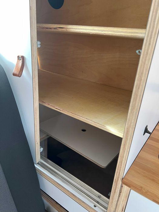 Zabudowa kamper van VW Transporter T5 T6, meble, VANWAY CAMPERVANS