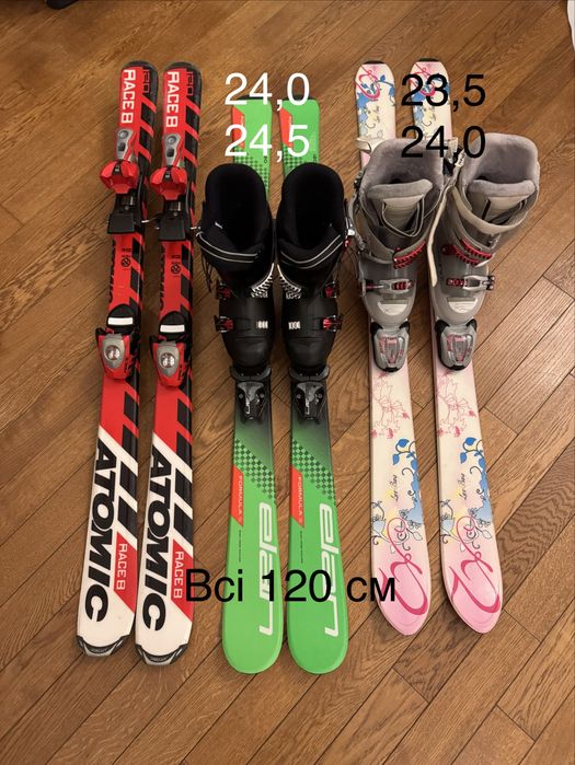 РОЗПРОДАЖА! Продам лижі все на фото