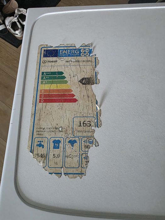 Pralka INDESIT od 1 do 5 kg