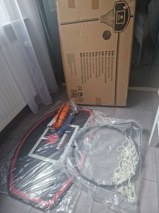 Kosz  do koszykowki +piłka
