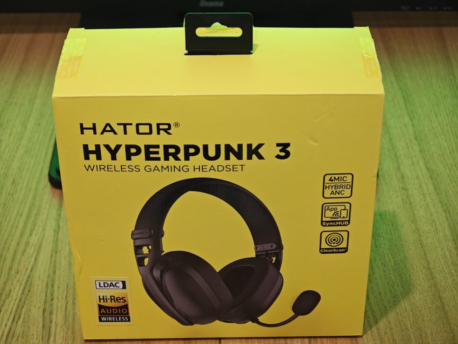 Бездротовий Hator Hyperpunk 3 Wireless  навушники гарнітура наушник
