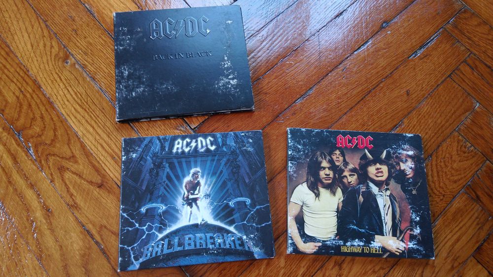 AC/DC, CD диски, компактдиски музика