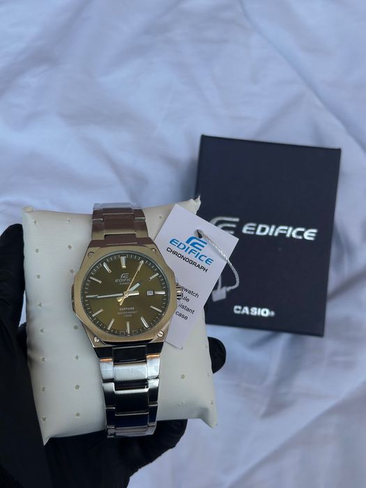 Edifice Casio zielony