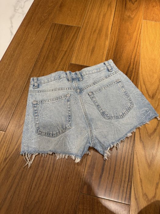 Шорты Zara 34  в стразах