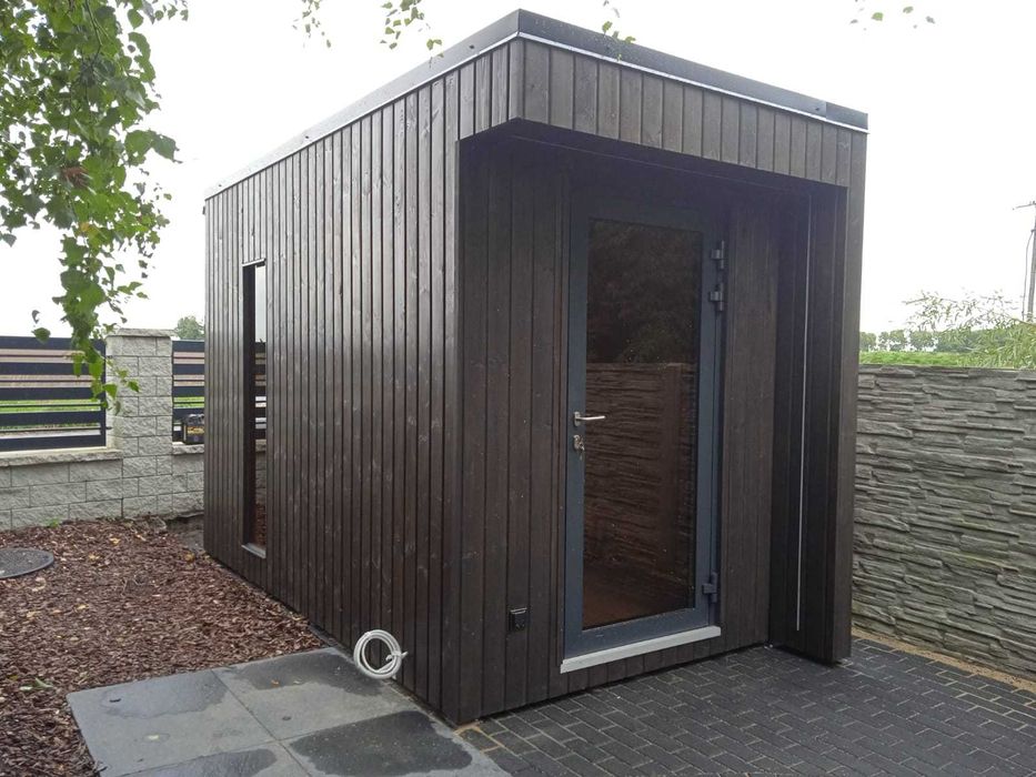 SAUNA PREMIUM pełen zestaw izolowana abachi harvia piec JACUZZI